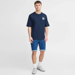 Solid Herren Daniel T Shirt Dress Blues
