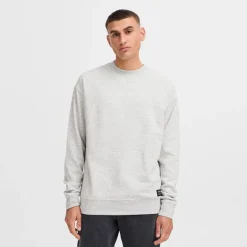 Solid Herren Dixon Sweatshirt Light Grey Melange