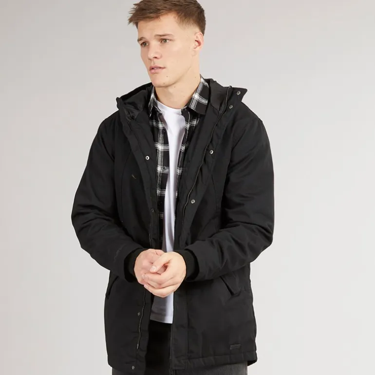 Solid Herren Elan Herbst Jacke True Black