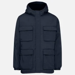 Solid Herren Gaben Utility Jacke Insignia Blau