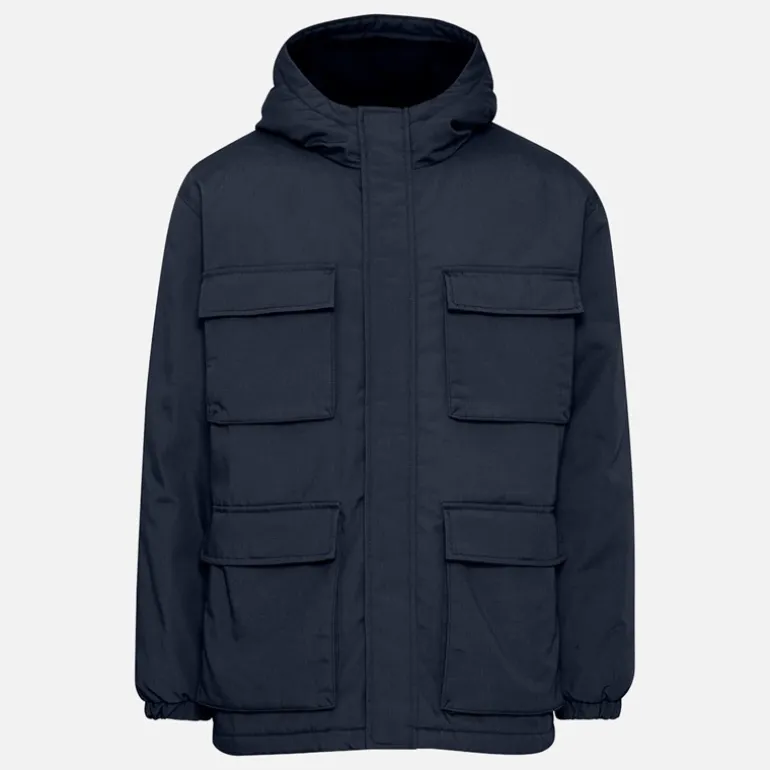 Solid Herren Gaben Utility Jacke Insignia Blau