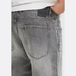 Solid Herren Jeans Grau Denim