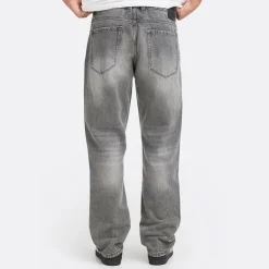 Solid Herren Jeans Grau Denim