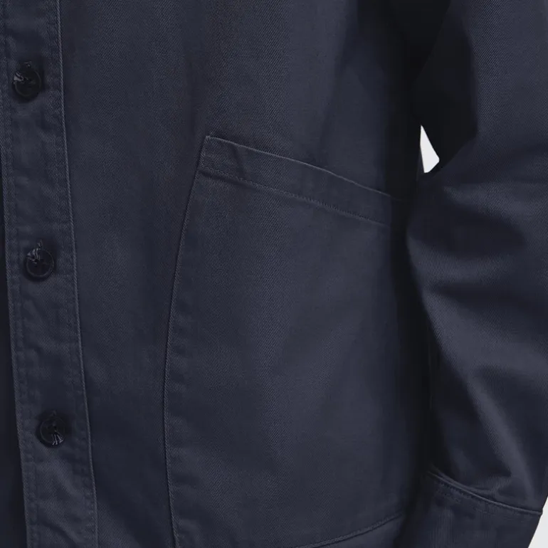 Solid Herren Ossie Overshirt Insignia Blue