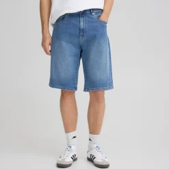 Solid Herren Sdjeni Jeans Shorts Middle Vintage Blue Denim