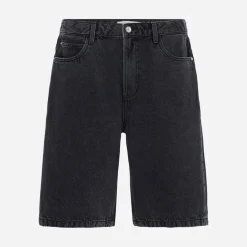 Solid Herren Sdomidt lockere Passform Denim Shorts Grey Denim
