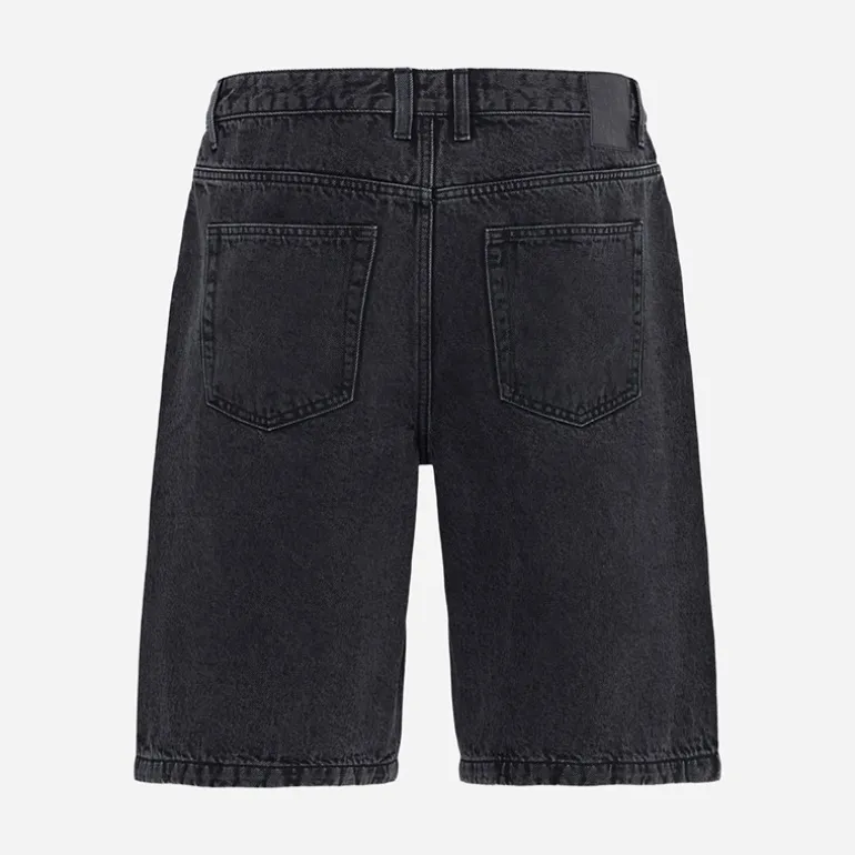 Solid Herren Sdomidt lockere Passform Denim Shorts Grey Denim