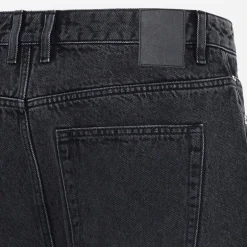 Solid Herren Sdomidt lockere Passform Denim Shorts Grey Denim