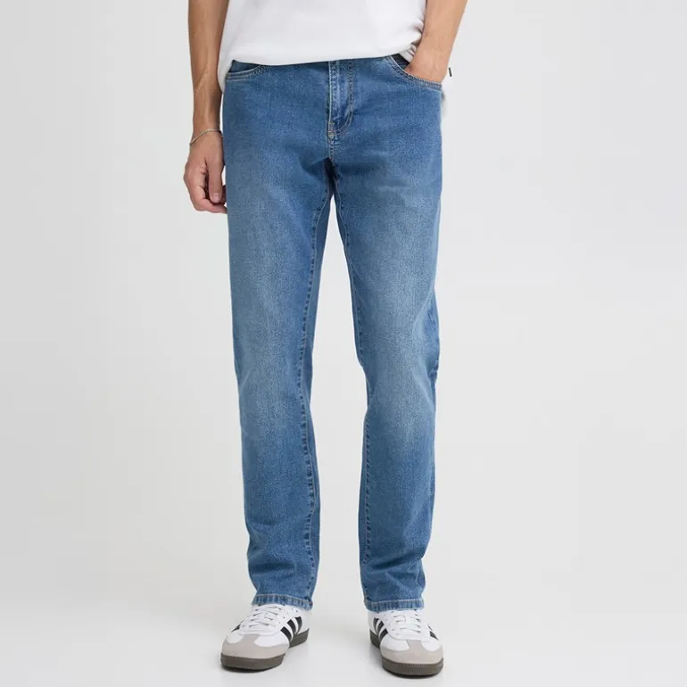 Solid Herren Sdryder Jeans aus Denim Middle Vintage Blue Denim