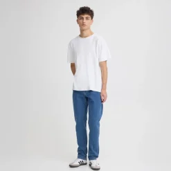 Solid Herren Sdryder Jeans aus Denim Middle Blue Denim