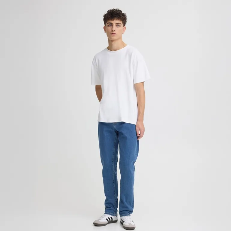 Solid Herren Sdryder Jeans aus Denim Middle Blue Denim