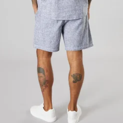 Solid Herren Shorts True Black Melange