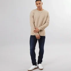 Solid Herren Tulio Hybrid Jeans mit geradem Bein Blau