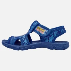 Sonic Kleinkind Junge offene Zehe Sandalen Royal