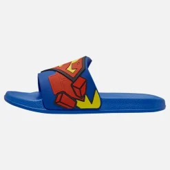 Superman Junge Logo Badeschuhe Blau/Multi