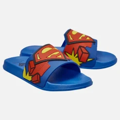 Superman Junge Logo Badeschuhe Blau/Multi