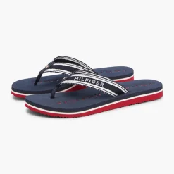 Tommy Hilfiger Herren Damen Gurt Zehentrenner Rwb