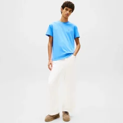 Tommy Jeans Herren Flag T-Shirt Blue Twilight