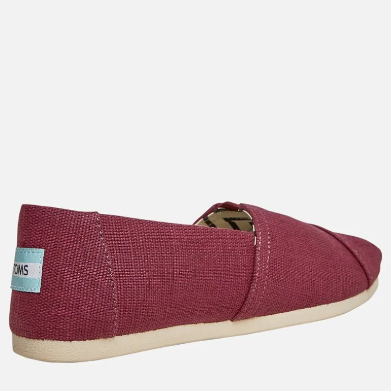 TOMS Damen Canvas Alpargata Espadrilles Dunkel Pflaume