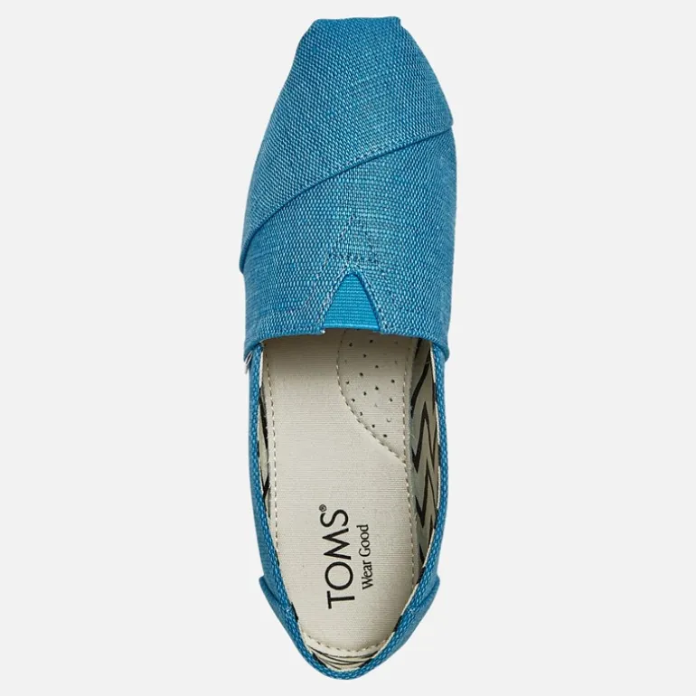 TOMS Damen Canvas Alpargata Espadrilles Inselblau
