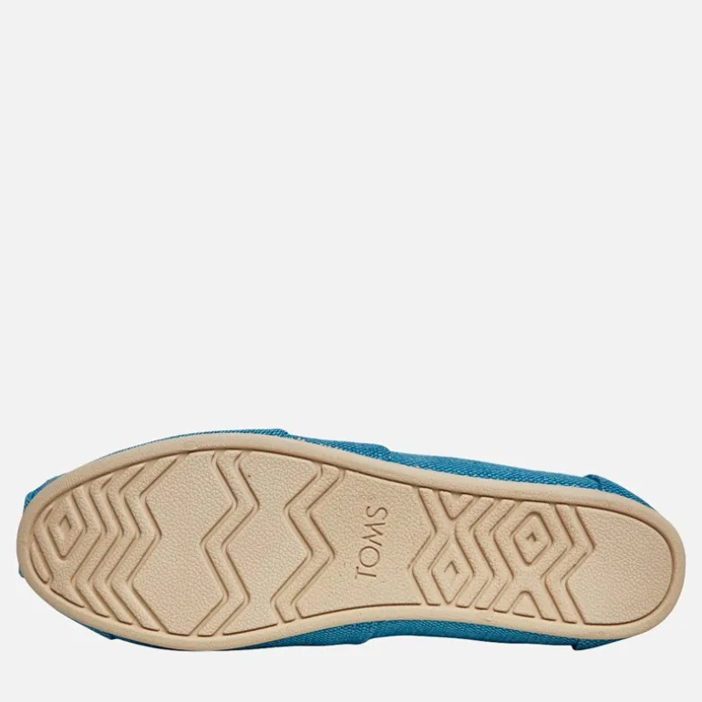TOMS Damen Canvas Alpargata Espadrilles Inselblau