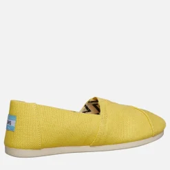 TOMS Damen Leinwand Alpargata Espadrilles Gelb
