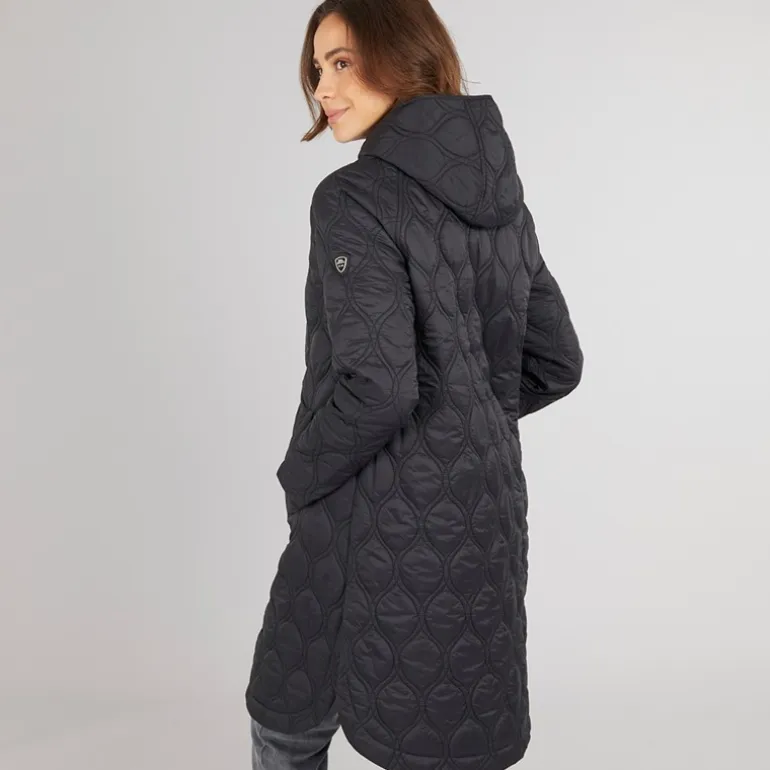 Trespass Damen Gabi Steppjacke Schwarz