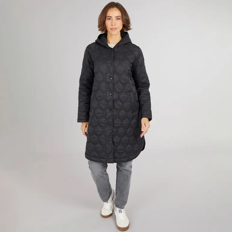 Trespass Damen Gabi Steppjacke Schwarz