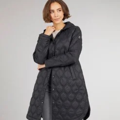Trespass Damen Gabi Steppjacke Schwarz
