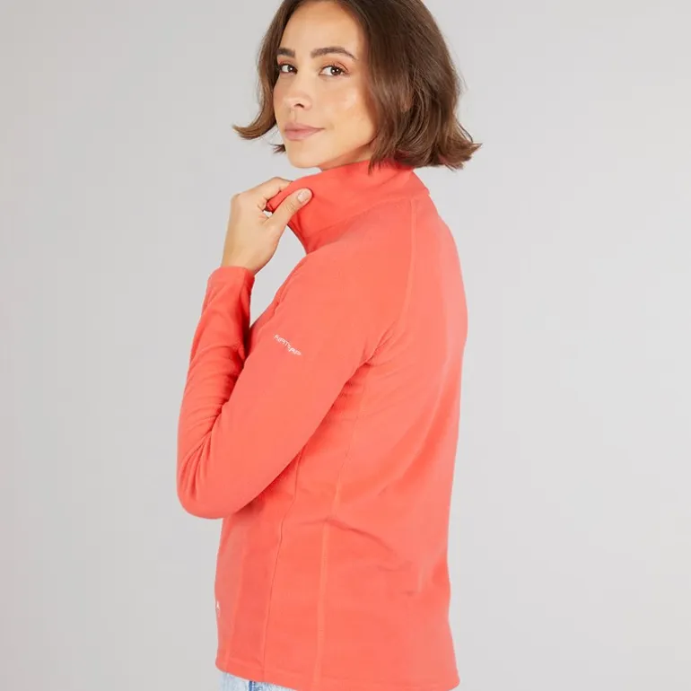 Trespass Damen Shiner Fleecejacken Orange