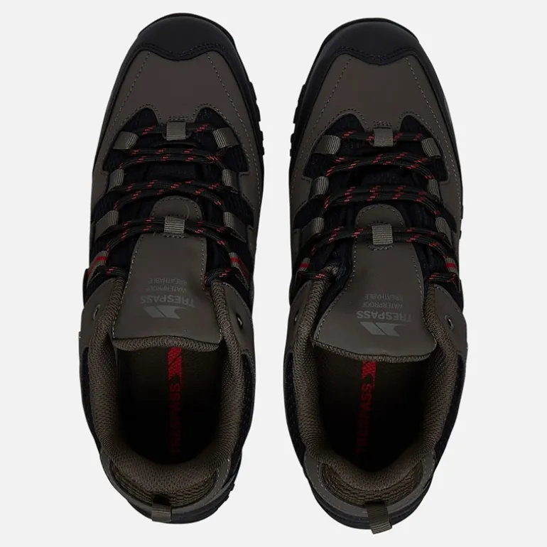 Trespass Herren Finley Wanderschuhe Dunkelbraun