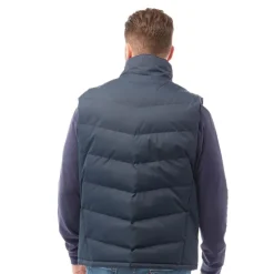 Trespass Herren gefütterte Weste Brecker Marineblau