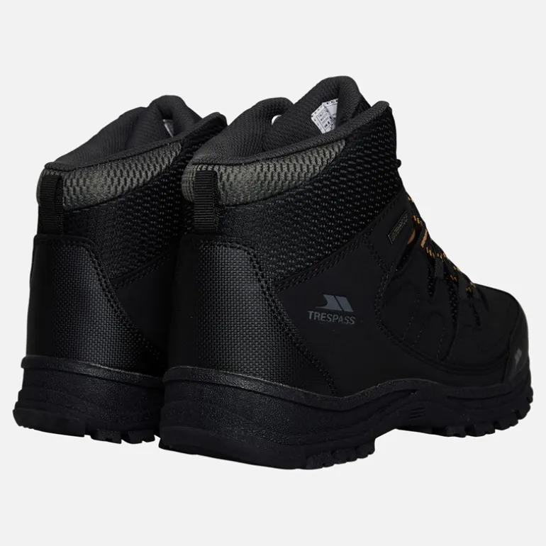 Trespass Herren Wanderschuhe Schwarz