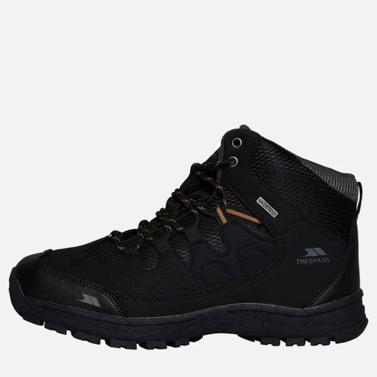Trespass Herren Wanderschuhe Schwarz
