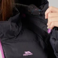 Trespass Mädchen Amira Waterproof Padded Leistung/Technik Grau