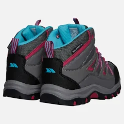 Trespass Mädchen Gillon 2 Mid Waterproof Wanderstiefel Grau
