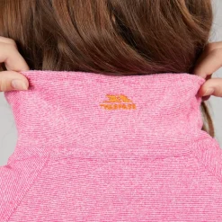 Trespass Mädchen Wiesen 1/2 Reißverschluss Fleece Rosa Dame