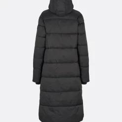 True North Damen Iza Steppmantel Schwarz