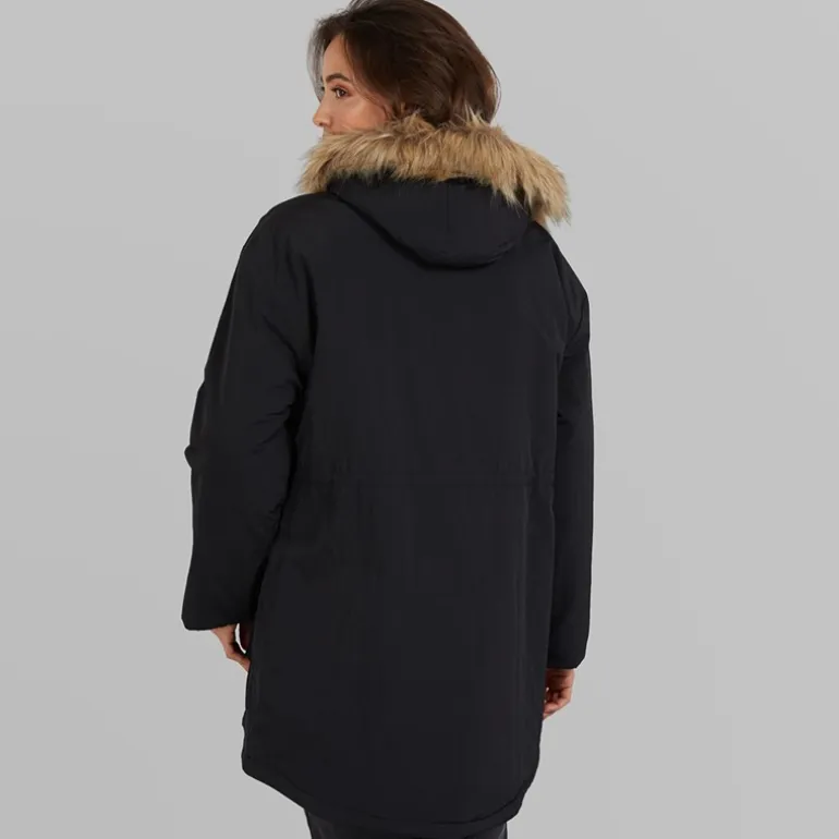 True North Damen Majlis Parka Schwarz