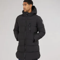 True North Damen Zink Gunilla Mantel Schwarz
