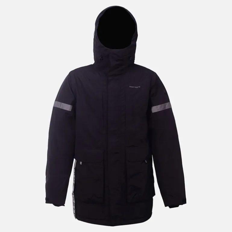 True North Herren Parka Schwarz