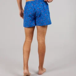 Umbro Herren Renn Badehosen Blau/Rot/Weiß