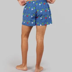 Umbro Herren Renn Badehosen Blau/Rot/Grün/Weiß