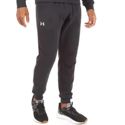 Under Armour Herren UA Rival Fleece Jogginghose Schwarz/Weiß