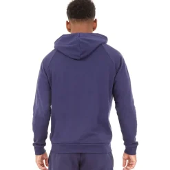 Under Armour Herren UA Rival Fleece Logo Kapuzenpullover Mitternachtsblau/Weiß