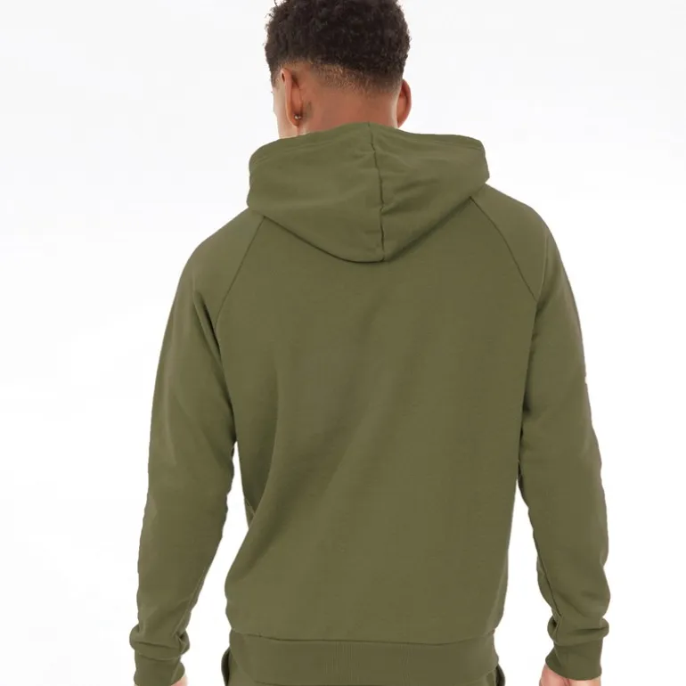 Under Armour Kapuzenpullover Herren UA Rival Fleece Logo Marine OD Grün/Weiß