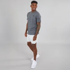 Under Armour T-Shirt mit kurzen Ärmeln Herren UA Sportstyle Linke Brust Castlerock/Schwarz