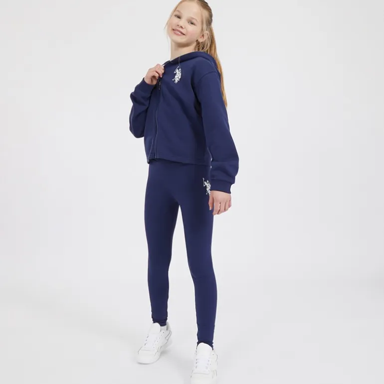 U.S. POLO ASSN. Mädchen Sportanzüge Blau