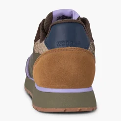 Woden Damen Ronja Sneakers 214 Dark Olive/Orchid