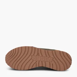 Woden Damen Ronja Sneakers 214 Dark Olive/Orchid